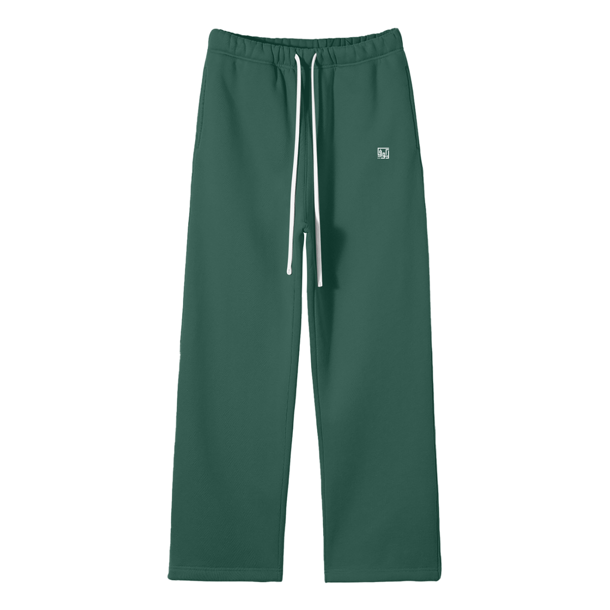 Kufic-Unisex Solid Color Fleece Straight