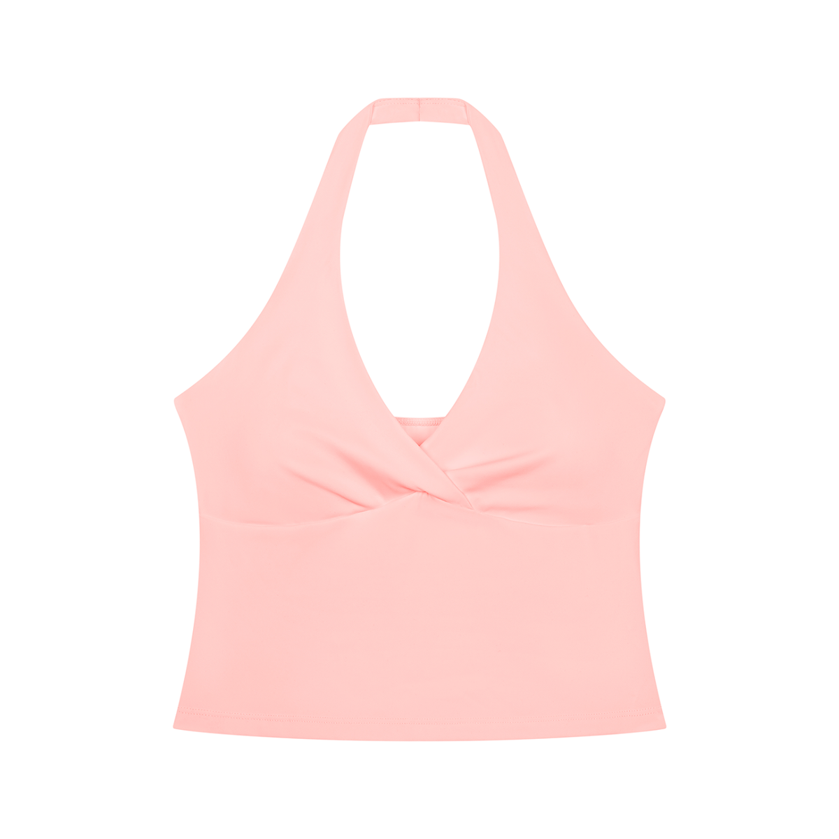Kufic-Women’s Ruched Halter Yoga Tank Top