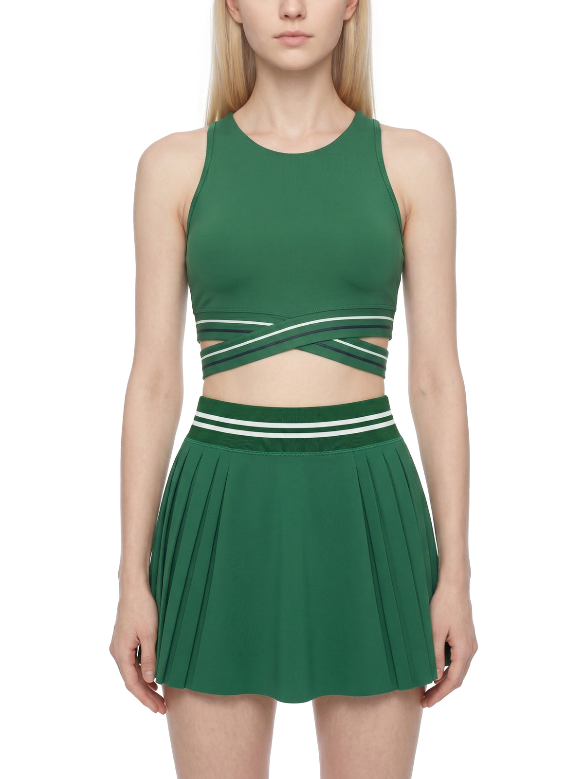 Kufic-Women’s Criss-Cross Band Sports Bra