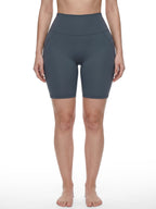 Kufic-Women’s High Waisted Yoga Shorts