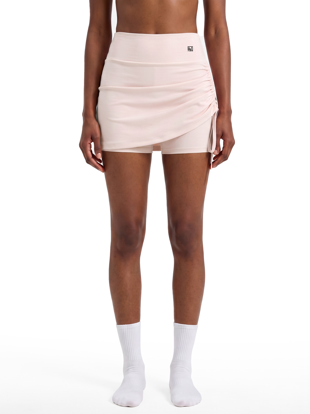 Kufic-Women's Drawstring A-Line Yoga Skort