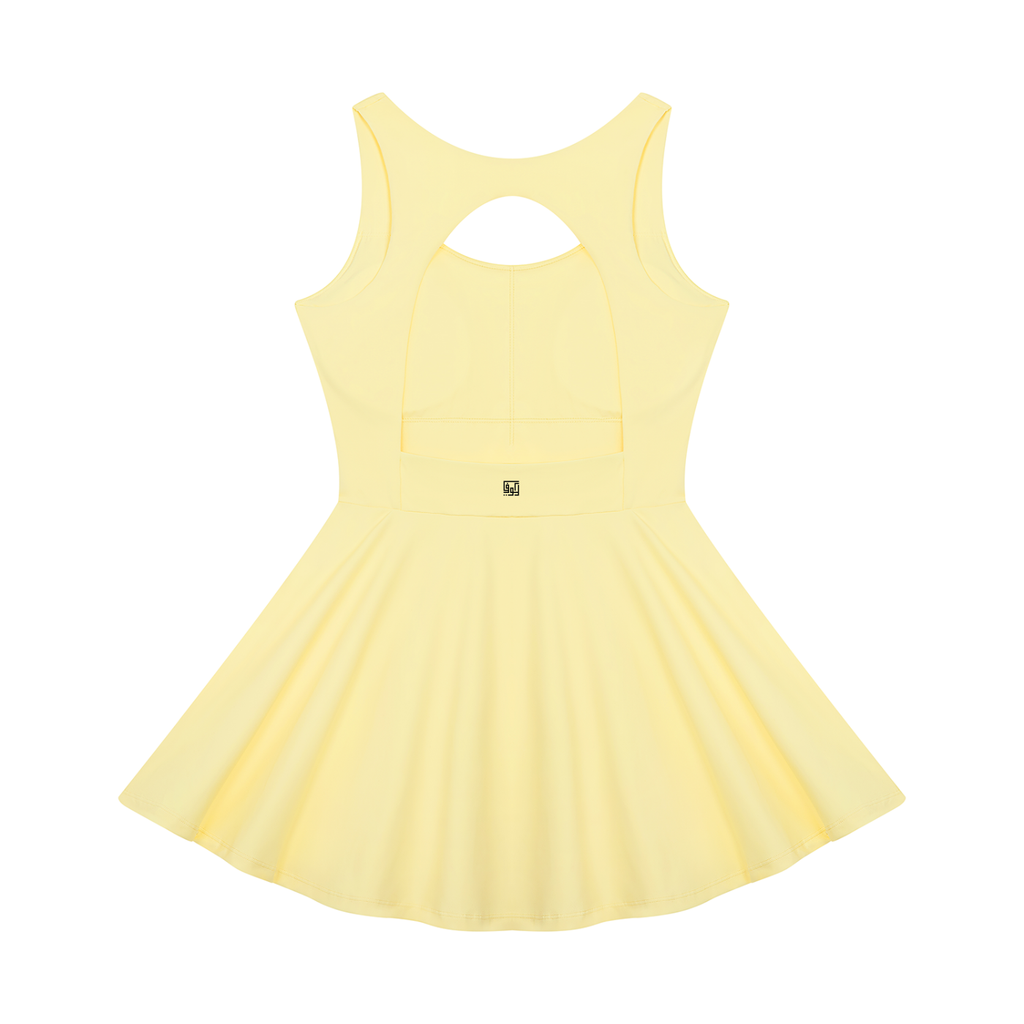 Kufic-Women’s Open-Back Tennis Dress