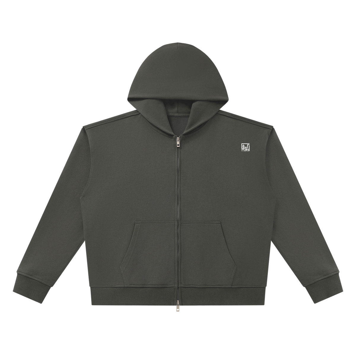 Kufic-Unisex Heavyweight Full Zip Boxy