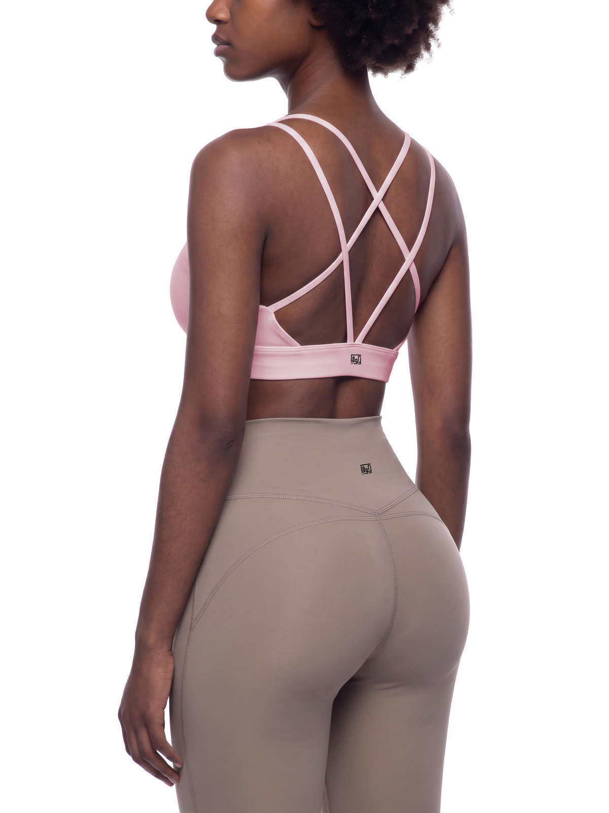 Kufic-Women's Cropped Yoga Sport Bra