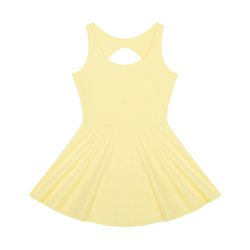 Kufic-Women’s Open-Back Tennis Dress
