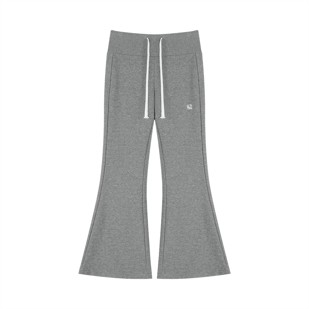 Kufic-Women's Drawstring Flared Leg Pants