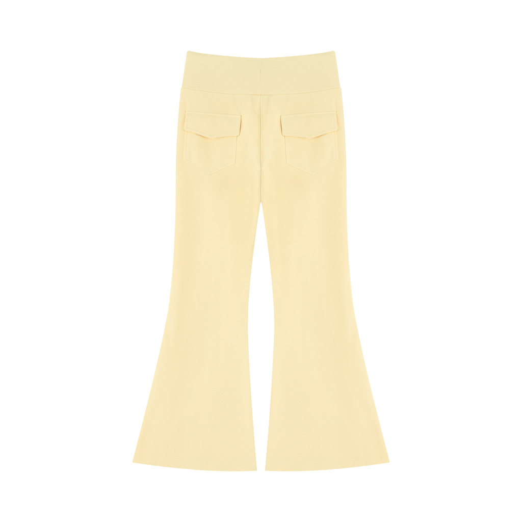 Kufic-Women's Drawstring Flared Leg Pants