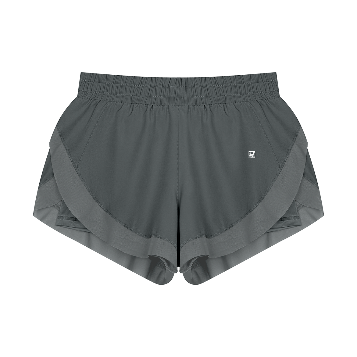 Kufic-Women's Paneled Yoga Shorts