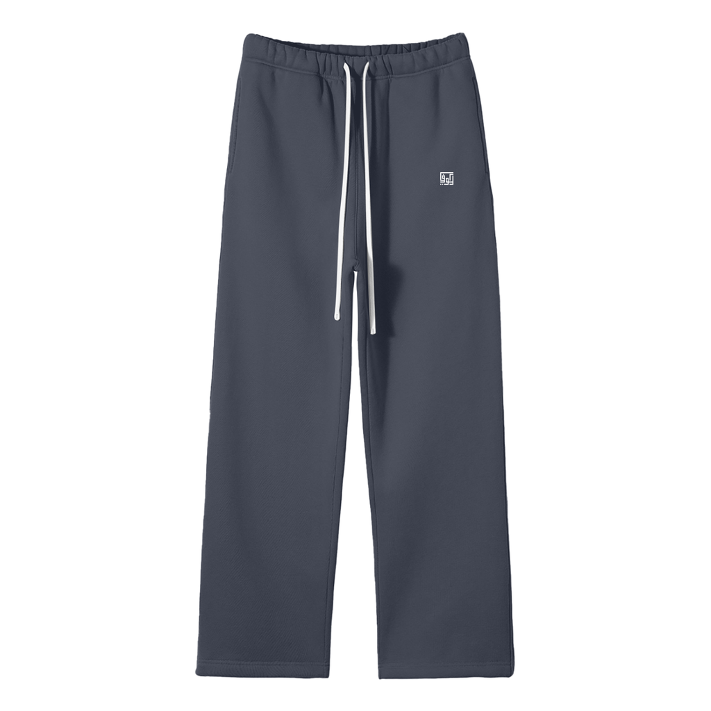 Kufic-Unisex Solid Color Fleece Straight