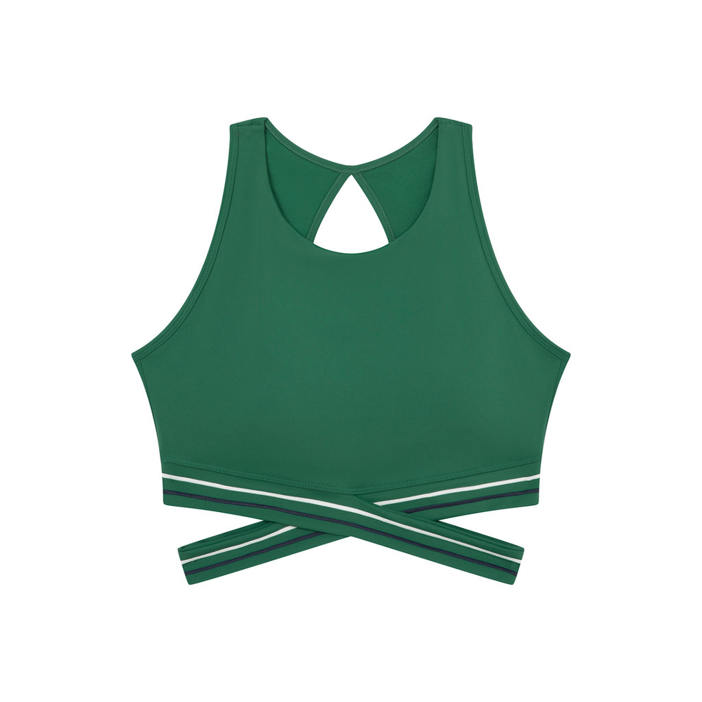 Kufic-Women’s Criss-Cross Band Sports Bra