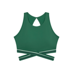 Kufic-Women’s Criss-Cross Band Sports Bra