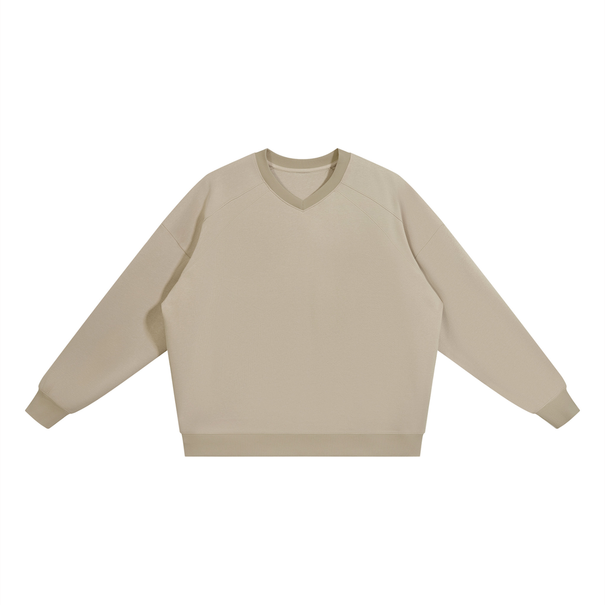 Kufic-Unisex Oversized V-Neck Sweatshirt