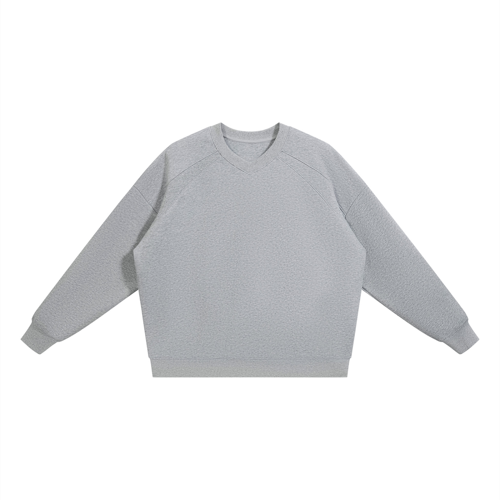 Kufic-Unisex Oversized V-Neck Sweatshirt