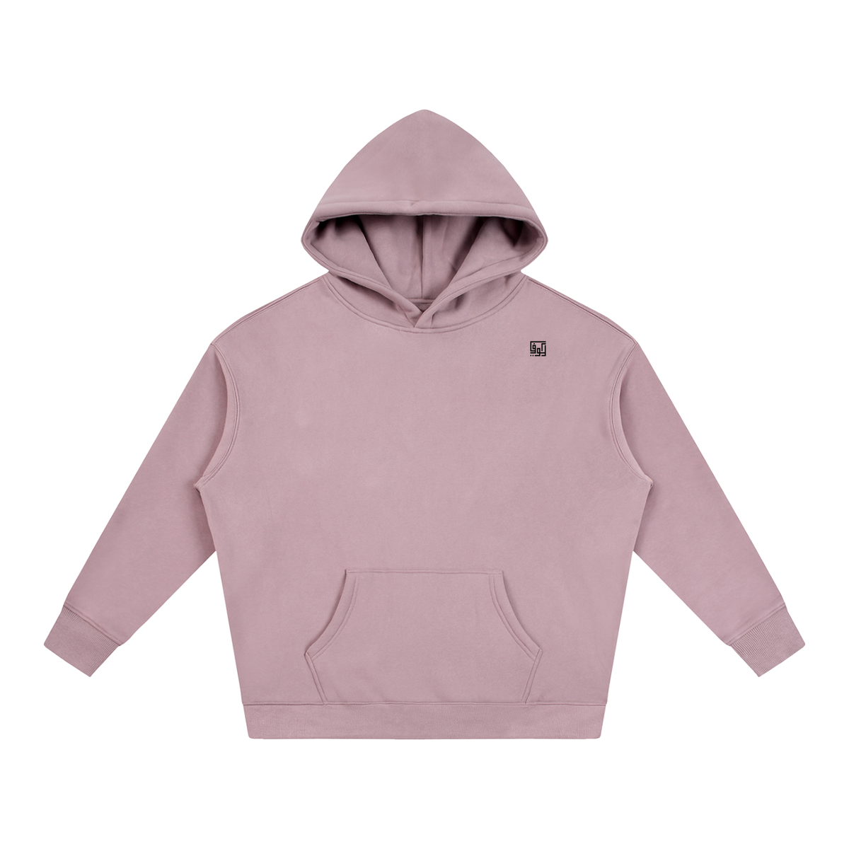 Kufic-Oversize Fleeced Hoodie