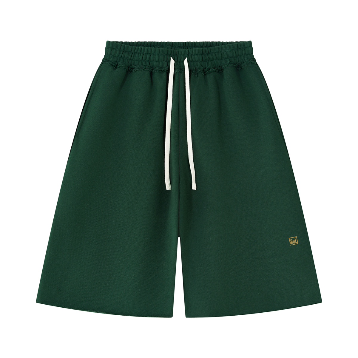 Kufic-Unisex Heavyweight Raw Edge Shorts