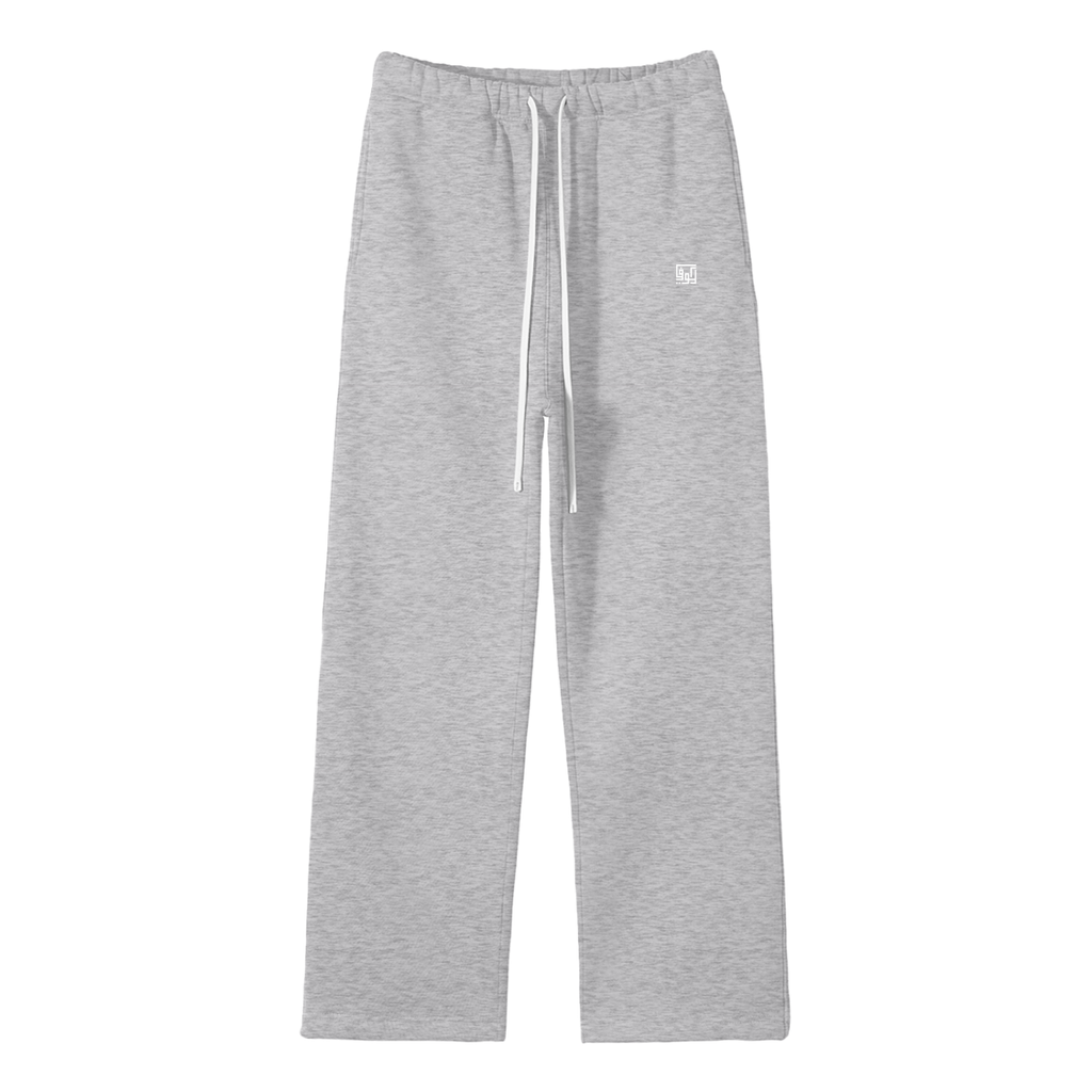Kufic-Unisex Solid Color Fleece Straight