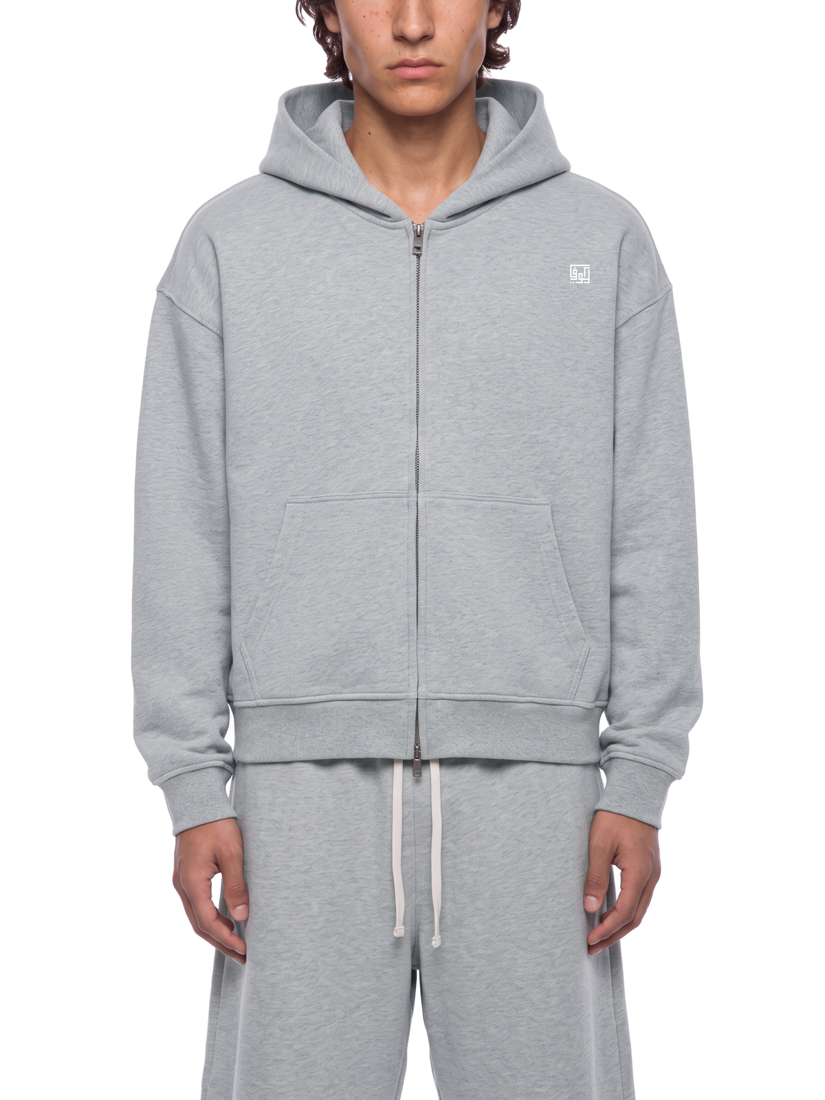 Kufic-Unisex Heavyweight Full Zip Boxy