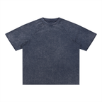 Kufic-Unisex Mineral Wash Raw Edge T-Shirt