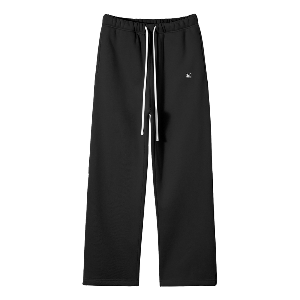 Kufic-Unisex Solid Color Fleece Straight