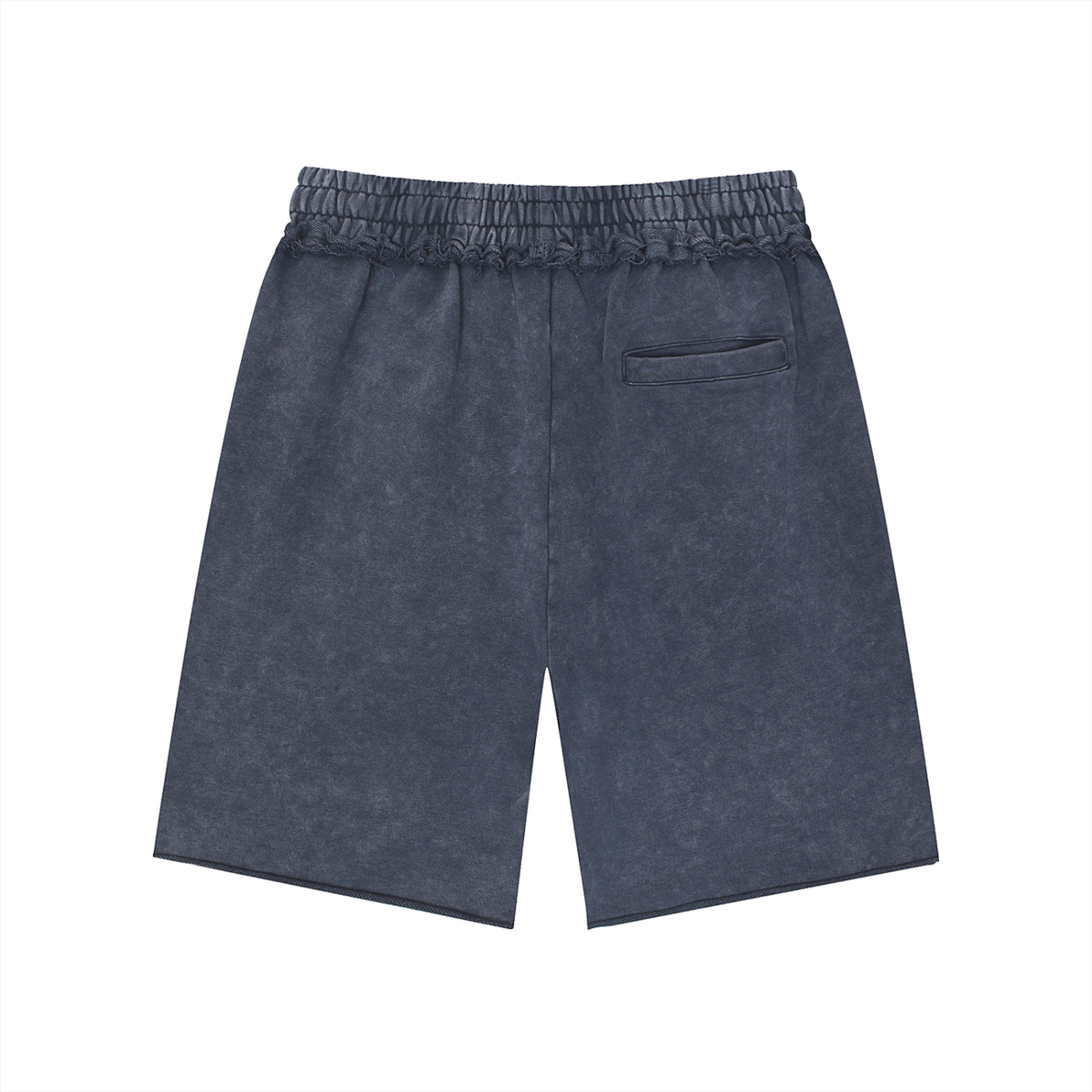 Kufic-Unisex Mineral Wash Raw Edge