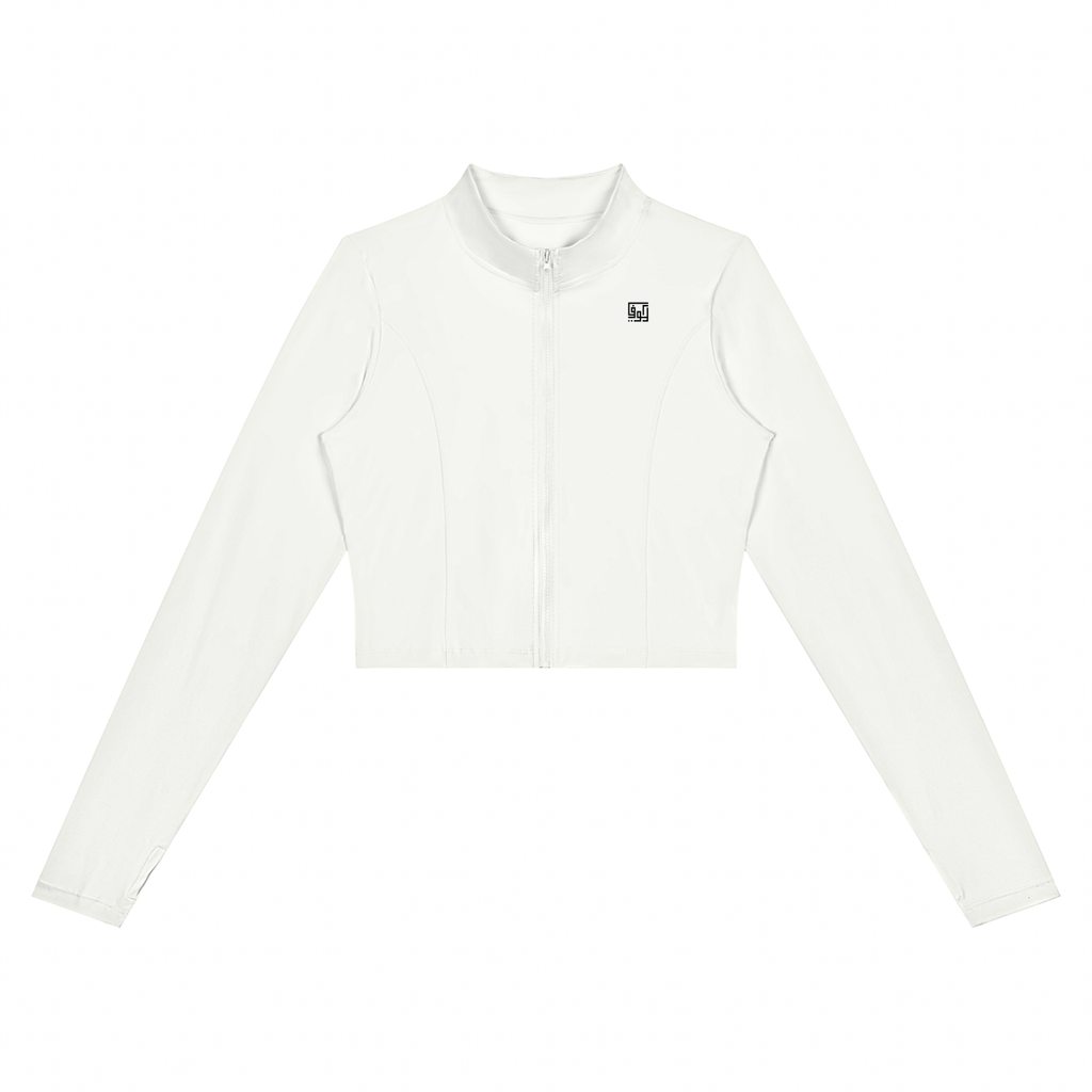 Kufic-Women’s Crop Yoga Sports Jacket