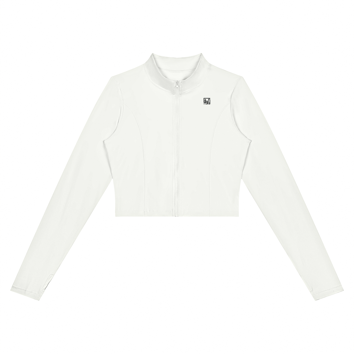 Kufic-Women’s Crop Yoga Sports Jacket