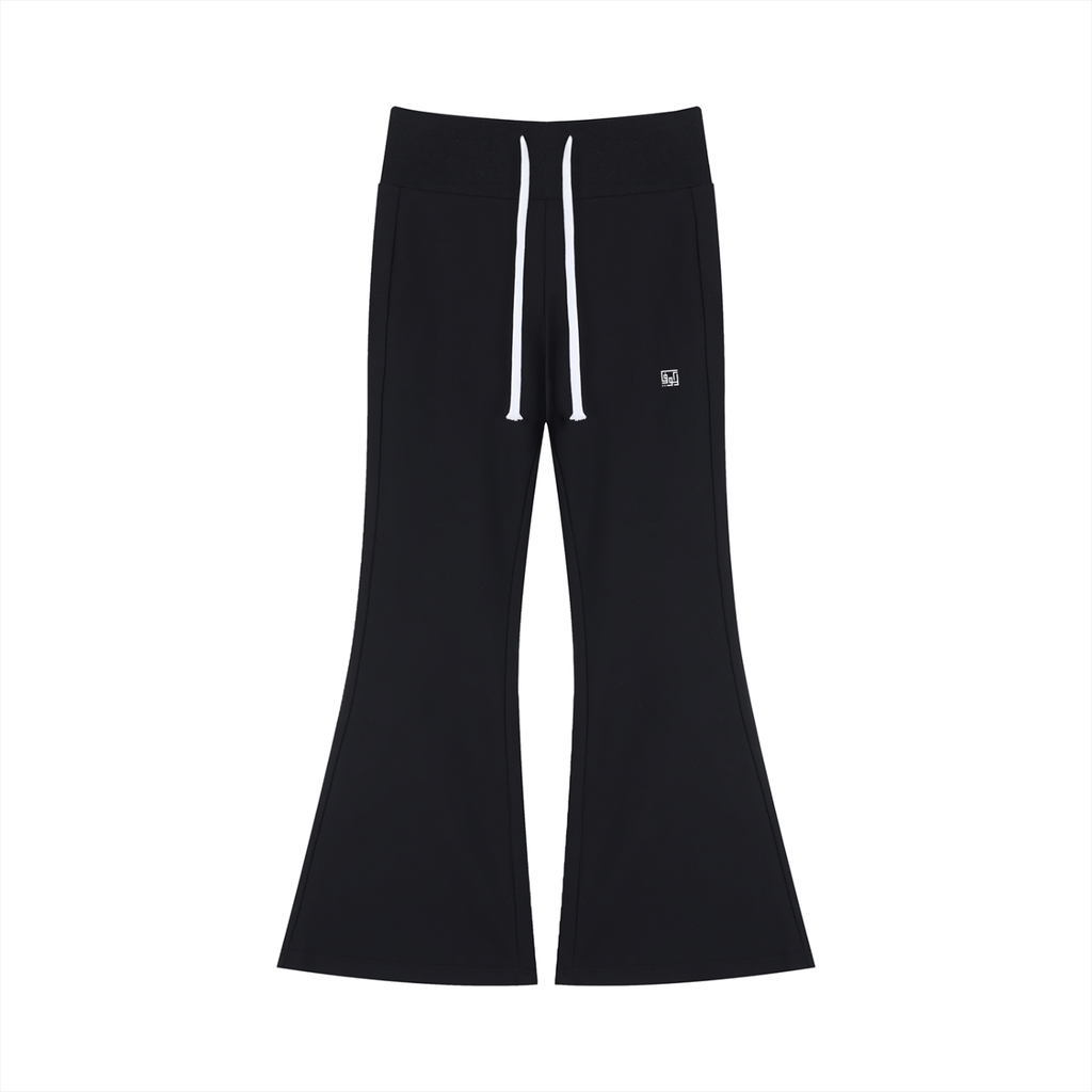 Kufic-Women's Drawstring Flared Leg Pants