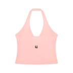 Kufic-Women’s Ruched Halter Yoga Tank Top