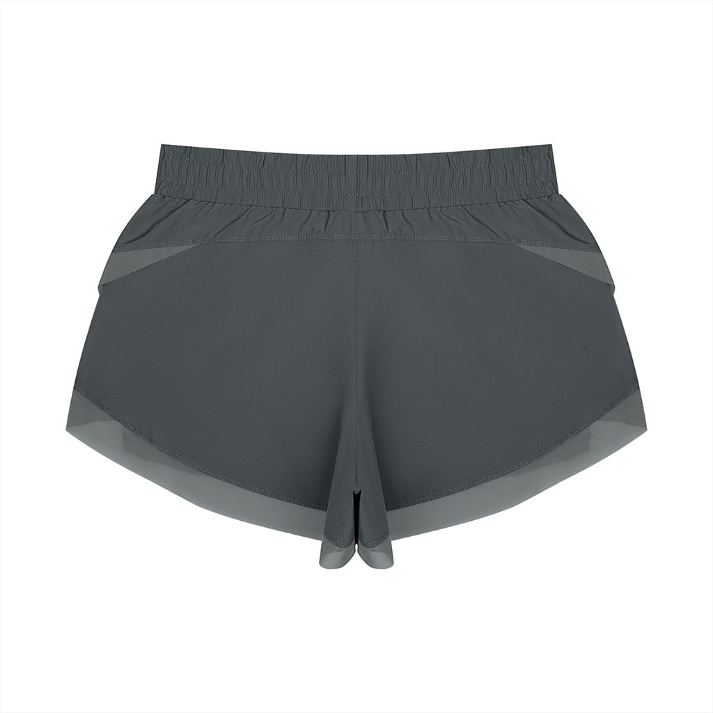 Kufic-Women's Paneled Yoga Shorts