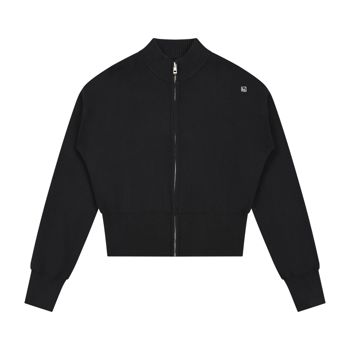 Kufic-Women’s Mock Neck Zip Up Cardigan