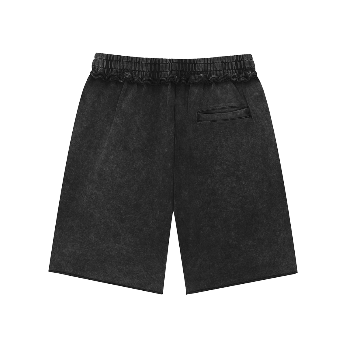 Kufic-Unisex Mineral Wash Raw Edge