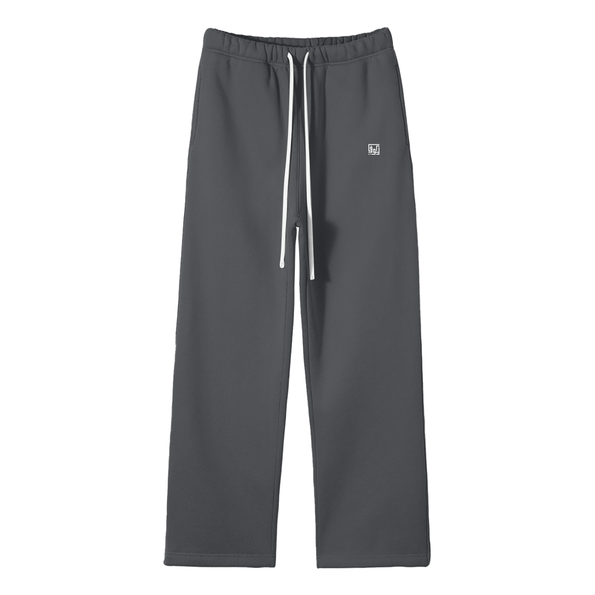 Kufic-Unisex Solid Color Fleece Straight
