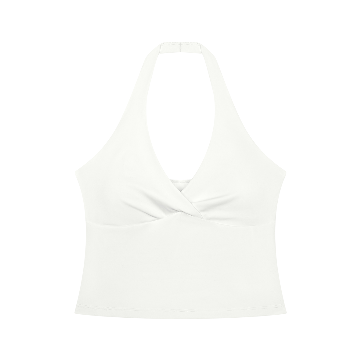 Kufic-Women’s Ruched Halter Yoga Tank Top