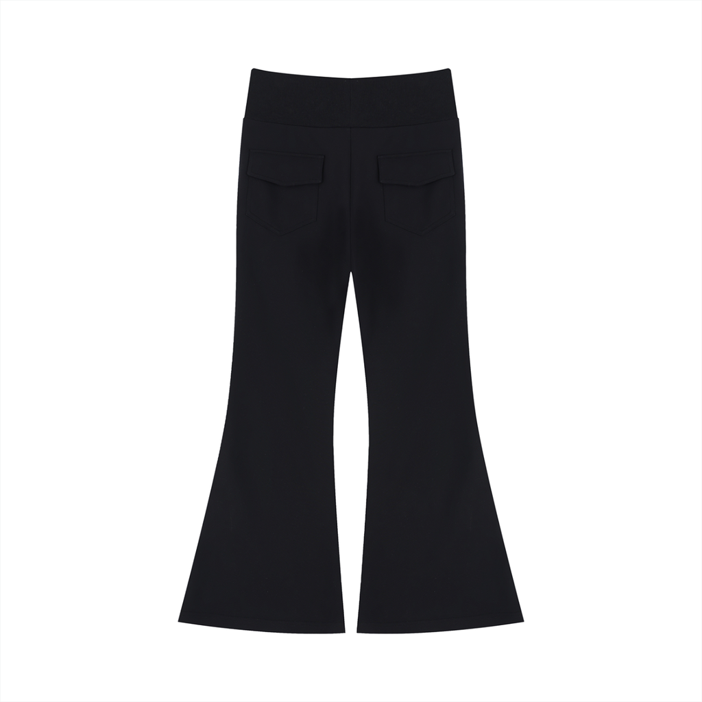 Kufic-Women's Drawstring Flared Leg Pants