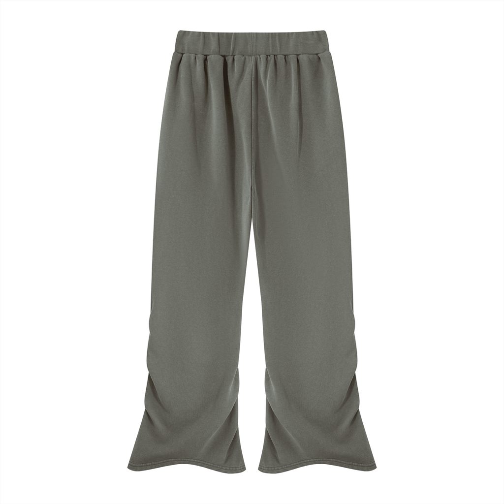 Kufic-Women’s Vintage Wash Ruched Sweatpants