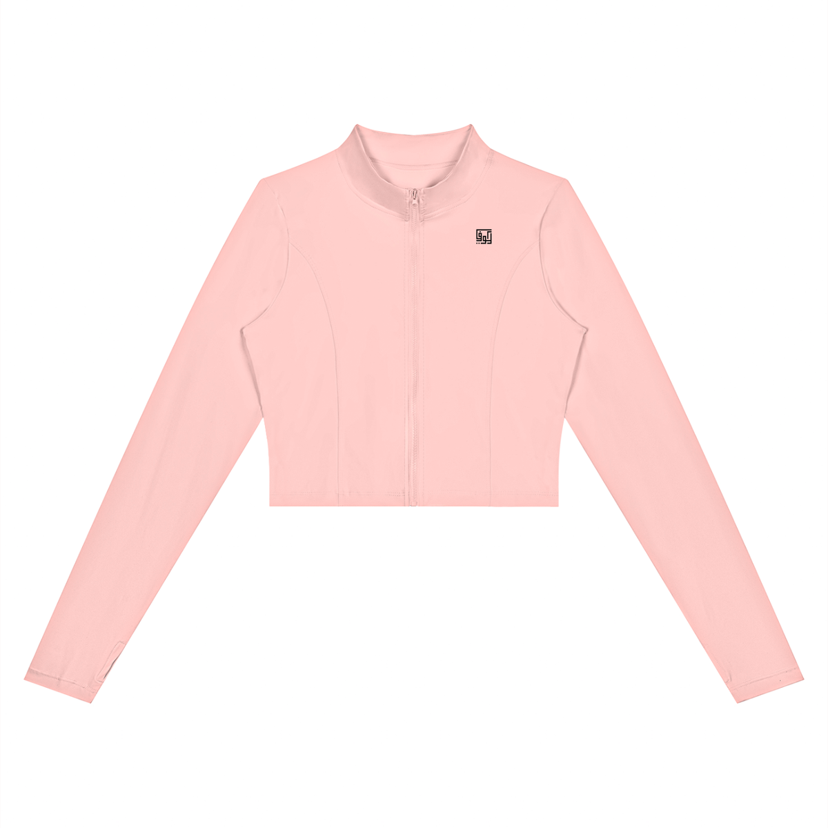 Kufic-Women’s Crop Yoga Sports Jacket