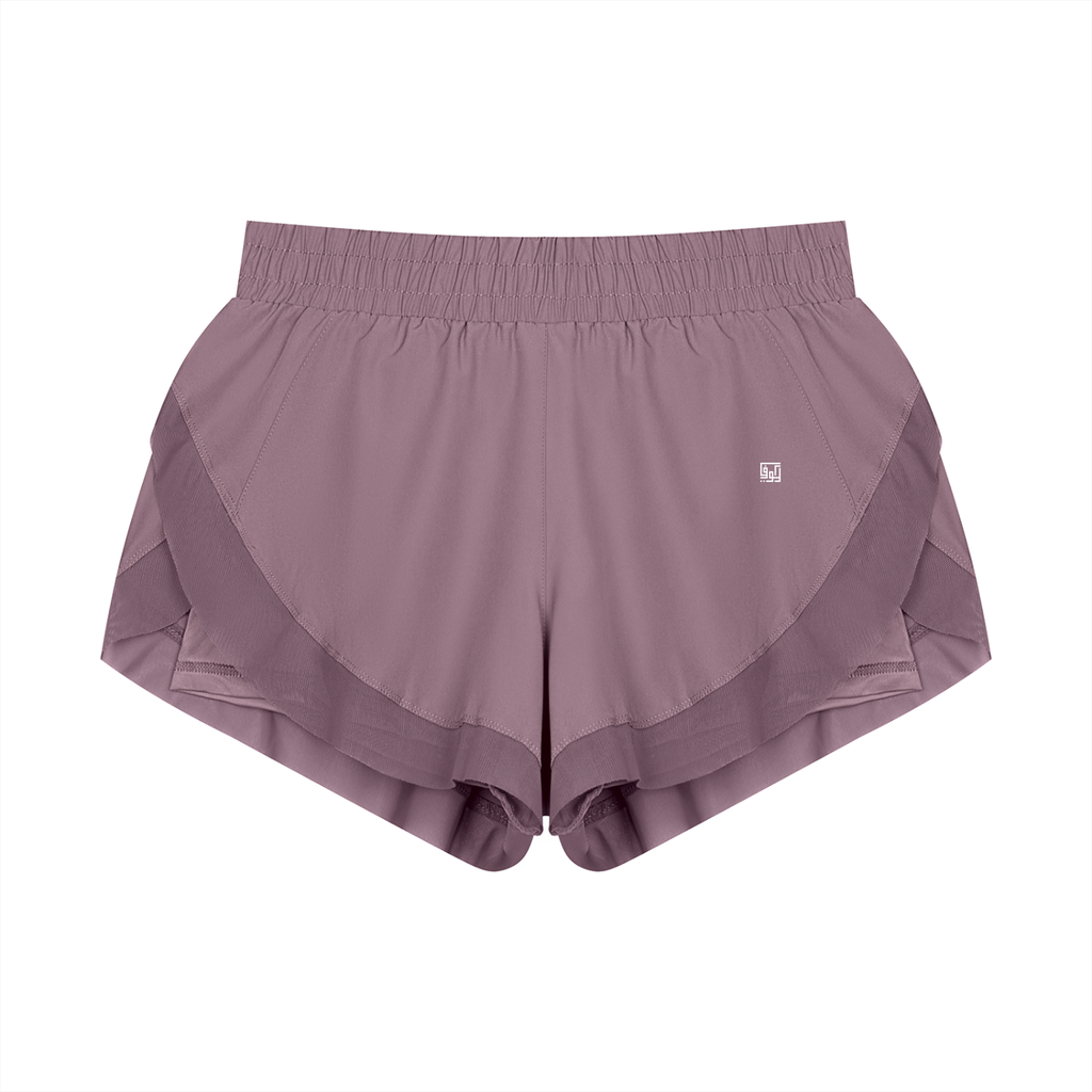 Kufic-Women's Paneled Yoga Shorts