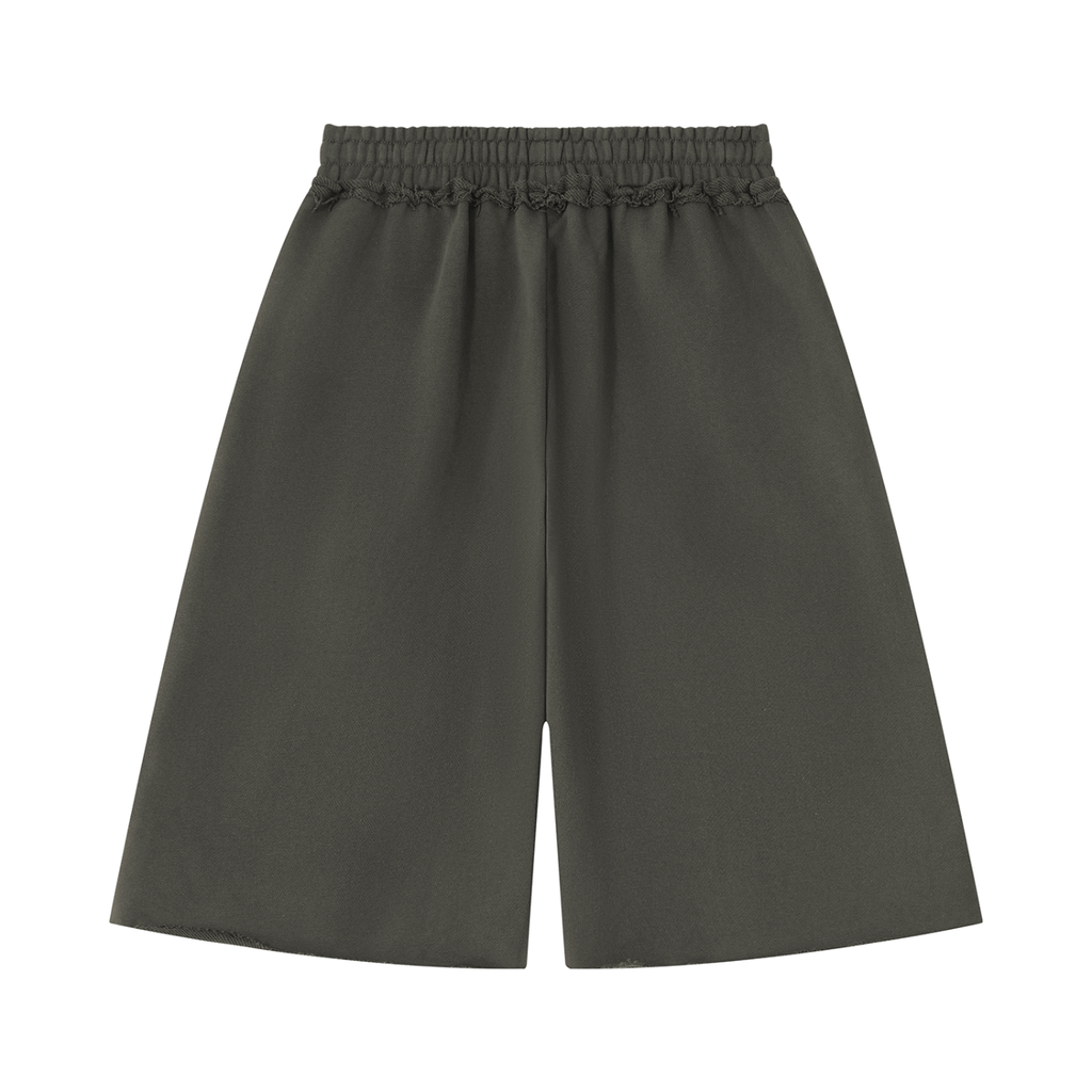 Kufic-Unisex Heavyweight Raw Edge Shorts