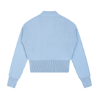 Kufic-Women’s Mock Neck Zip Up Cardigan