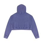 Kufic-Women’s Mineral Wash Cropped Hoodie