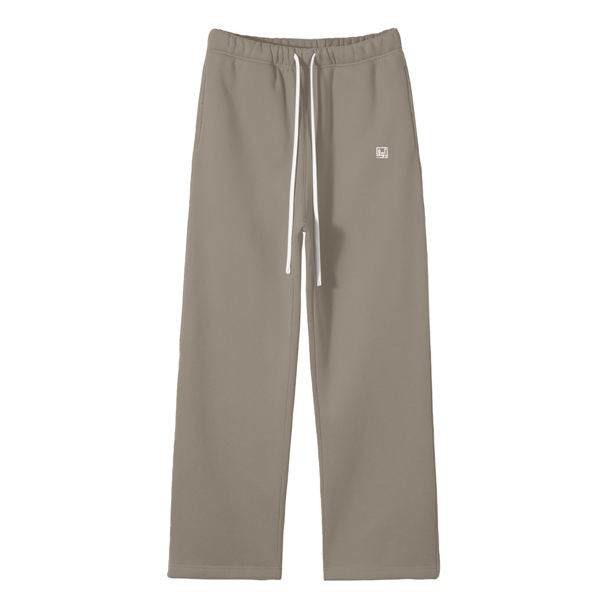 Kufic-Unisex Solid Color Fleece Straight
