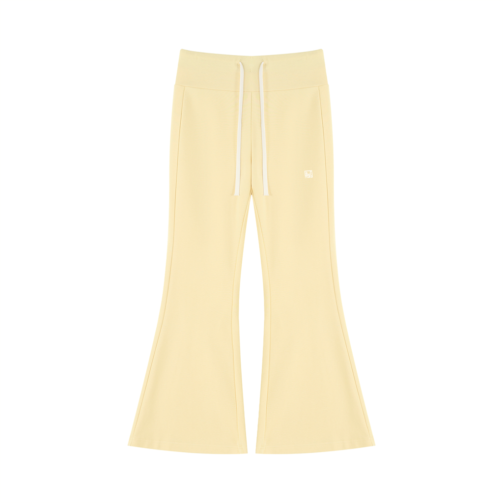 Kufic-Women's Drawstring Flared Leg Pants