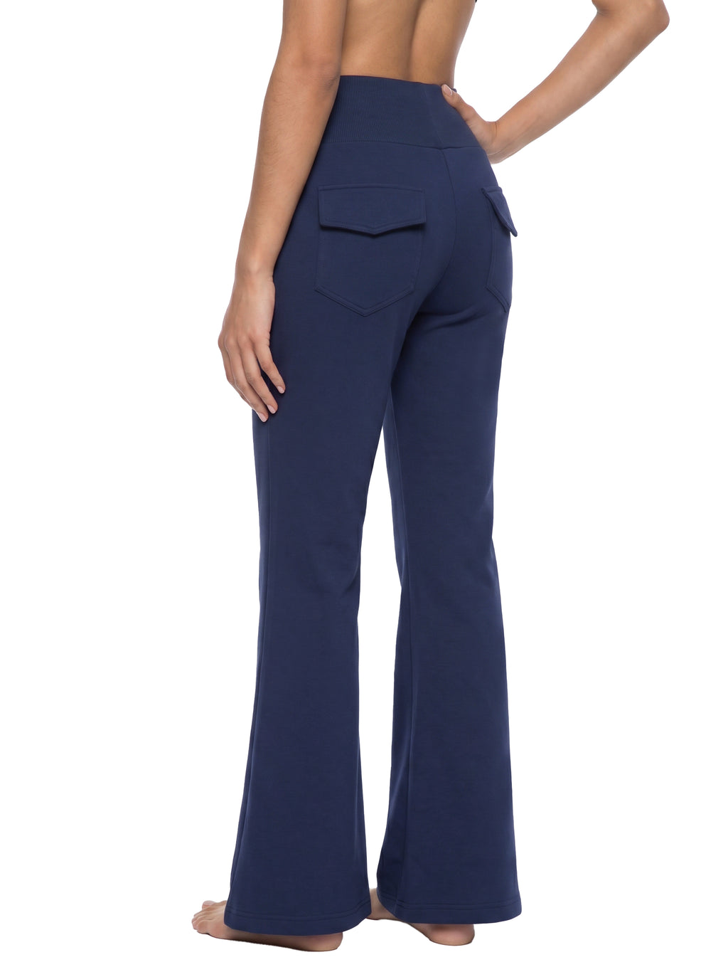 Kufic-Women's Drawstring Flared Leg Pants