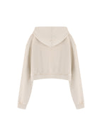Kufic-Women’s Mineral Wash Cropped Hoodie