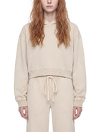 Kufic-Women’s Mineral Wash Cropped Hoodie