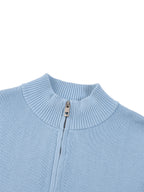 Kufic-Women’s Mock Neck Zip Up Cardigan