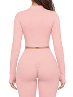 Kufic-Women’s Crop Yoga Sports Jacket