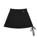 Kufic-Women's Drawstring A-Line Yoga Skort