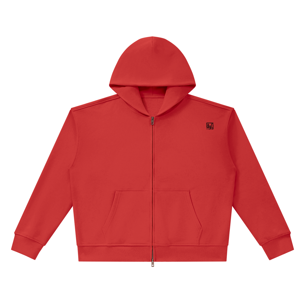 Kufic-Unisex Heavyweight Full Zip Boxy
