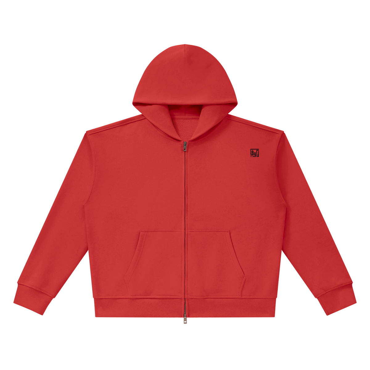 Kufic-Unisex Heavyweight Full Zip Boxy